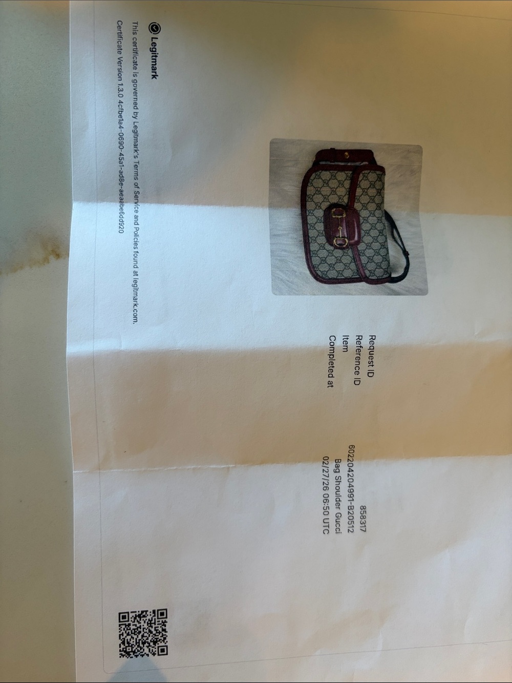 Gucci GG Supreme Horsebit 1955 Small - Picture 7 of 10